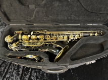 Selmer Paris SIII Tenor Saxophone in Black and Gold Lacquer, Serial #714533